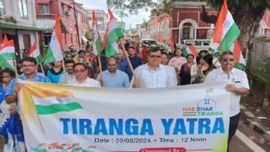 Photo of स्वतंत्रता दिवस से पहले पश्चिम जिले के जिला मजिस्ट्रेट कार्यालय द्वारा तिरंगा रैली का आयोजन किया गया