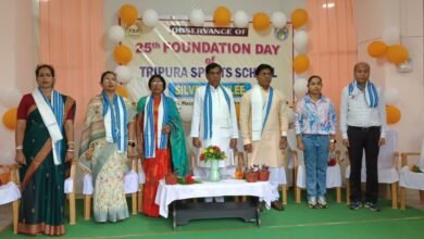 Photo of त्रिपुरा स्कूल का रजत जयंती वर्ष मनाया जा रहा है