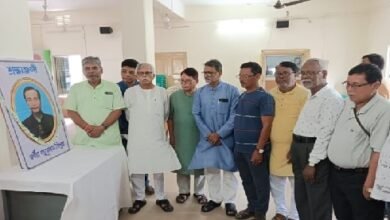 Photo of प्रदेश कांग्रेस ने पूर्व राष्ट्रपति स्वर्गीय यदु मोहन त्रिपुरा को श्रद्धांजलि दी