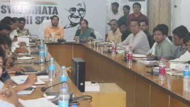 Photo of दक्षिण त्रिपुरा जिले में बाढ़ के बाद की स्थिति पर एक समीक्षा बैठक की अध्यक्षता सहकारिता मंत्री ने की