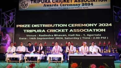 Photo of त्रिपुरा क्रिकेट एसोसिएशन के पुरस्कार वितरण समारोह में मुख्यमंत्री ने कहा, क्रिकेट के विकास के लिए राज्य सरकार हर तरह का सहयोग देगी