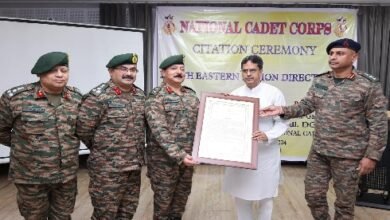 Photo of मुख्यमंत्री से एनसीसी के अपर महानिदेशक की शिष्टाचार मुलाकात