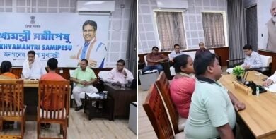 Photo of मुख्यमंत्री समेपेशु ने दिहाड़ी मजदूर अनुप घोष की बेटी के इलाज के लिए मुख्यमंत्री को पहल करने का निर्देश दिया