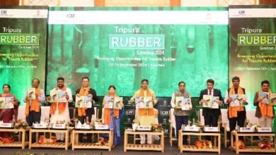 Photo of दो दिवसीय त्रिपुरा रबर कॉन्क्लेव-2024 का उद्घाटन, राज्य में औद्योगिक विकास के लिए अनुकूल माहौल है: मुख्यमंत्री