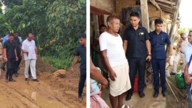 Photo of राज्यपाल ने धलाई जिले के सीमांत शहर पश्चिम गोविंदबाड़ी गांव का दौरा किया