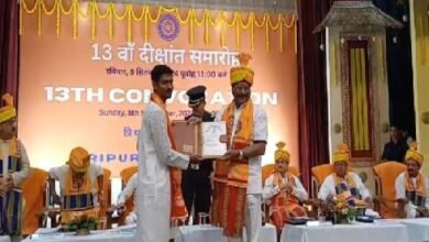 Photo of त्रिपुरा विश्वविद्यालय के 13वें दीक्षांत समारोह में राज्यपाल