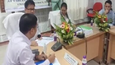 Photo of उनकोटि जिला आधारित दिशा समिति की बैठक, उन्हेंकोटि जिले के सर्वांगीण विकास के लिए प्रयास करेंगे: सांसदq