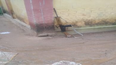 Photo of रक्षा बलों द्वारा इस्तेमाल की जाने वाली एक स्व-लोडेड राइफल एक घर से बरामद की गई