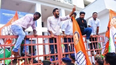 Photo of युवा कांग्रेस ने जेआरबीटी ग्रुप डी सूची जारी करने में भ्रष्टाचार का आरोप लगाते हुए विरोध प्रदर्शन किया