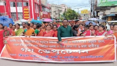 Photo of 6 सूत्री मांगों को लेकर आंगनबाडी कार्यकर्ताओं की प्रतिनियुक्ति