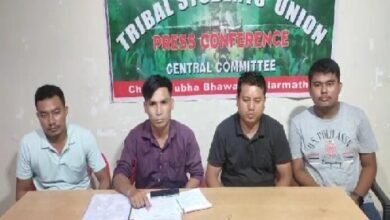Photo of टीएसयू जनजाति के छात्रों के लिए छात्रवृत्ति की मांग के लिए एक बड़ा आंदोलन शुरू करेगा