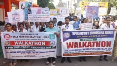 Photo of विश्व फिजियोथेरेपी दिवस के अवसर पर इंडियन एसोसिएशन ऑफ फिजियोथेरेपिस्ट त्रिपुरा शाखा द्वारा जुलूस