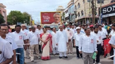 Photo of सीपीआईएम त्रिपुरा राज्य समिति ने सीताराम येचुरी के निधन पर अगरतला में शोक मार्च निकाला
