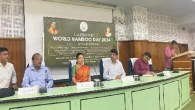 Photo of ‘विश्व बांस दिवस’ कार्यक्रम का उद्घाटन, त्रिपुरा का बांस उद्योग लगभग 120 करोड़ रुपये का वार्षिक व्यापार उत्पन्न करता है: मंत्री संताना चकमा
