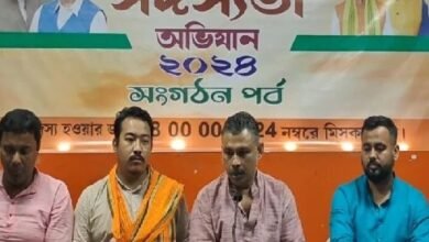 Photo of विपक्ष सरकार के विकास कार्यों को बाधित करने की कोशिश कर रहा है: बीजेपी