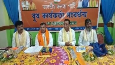 Photo of बूथ संख्या 20 के पदाधिकारियों के स्वागत समारोह में ऊर्जा मंत्री रतन लाल नाथ