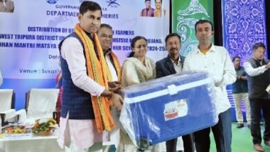 Photo of विभिन्न परियोजनाओं में पश्चिम त्रिपुरा जिले के मछुआरों को सहायता, राज्य में मत्स्य पालन क्षेत्र का विस्तार करने के लिए पहल की गई: मत्स्य पालन मंत्री