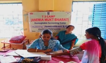 Photo of हलाईछरा आंगनवाड़ी केंद्र पर टी-3 कैंप