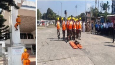 Photo of एमबीबी हवाई अड्डे पर भूकंप ड्रिल