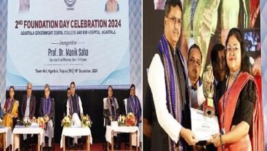 Photo of अगरतला सरकारी डेंटल कॉलेज का दूसरा स्थापना दिवस, अगरतला सरकारी डेंटल कॉलेज स्वास्थ्य शिक्षा में एक महत्वपूर्ण मील का पत्थर: मुख्यमंत्री