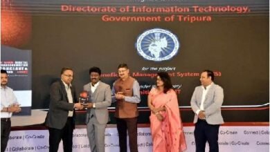 Photo of 15वें राष्ट्रीय डिजिटल ट्रांसफॉर्मेशन कॉन्क्लेव-2024 में राज्य सूचना एवं प्रौद्योगिकी विभाग को सूचना प्रौद्योगिकी के उपयोग में महत्वपूर्ण उपलब्धियों के लिए पुरस्कृत किया गया