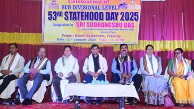 Photo of त्रिपुरा राज्य स्थापना दिवस राज्य में पूरे सम्मान के साथ मनाया गया। त्रिपुरा को देश के सर्वश्रेष्ठ राज्यों में से एक बनाने के लिए पहल की गई है: अनुसूचित जाति कल्याण मंत्री