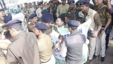 Photo of रोमन लिपि को मान्यता देने की मांग को लेकर आंदोलन का नेतृत्व करने पर टीएसएफ गिरफ्तार