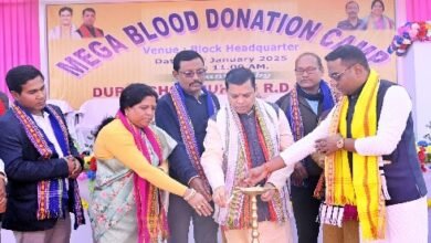 Photo of दुर्गा चौमुहनी ब्लॉक में मेगा रक्तदान शिविर, राज्य में स्वास्थ्य सेवाएं बेहतर हुईं: खेल मंत्री