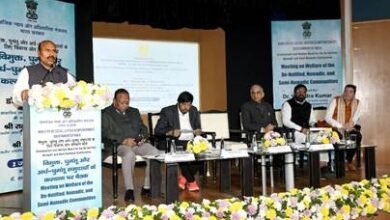 Photo of केंद्रीय मंत्री डॉ. वीरेंद्र कुमार ने डीएनटी समुदायों के कल्याण हेतु हितधारक बैठक की अध्यक्षता की