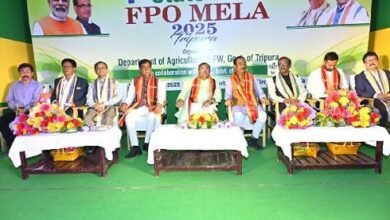 Photo of राज्य के पहले एफपीओ-2025 मेले का उद्घाटन, सभी वर्गों के लोगों के सहयोग से विकसित त्रिपुरा का निर्माण करना सरकार का लक्ष्य: कृषि मंत्री
