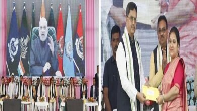 Photo of नियुक्ति प्रस्तावों का वितरण, भूमि से घिरा त्रिपुरा आज भूमि से जुड़ा राज्य बन गया है: केन्द्रीय गृह मंत्री ने कहा कि जन कल्याण के लिए चलाए जा रहे कार्यक्रमों को जन-जन तक पहुंचाने में कर्मचारियों की महत्वपूर्ण भूमिका है: मुख्यमंत्री