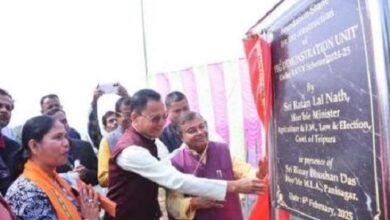 Photo of पानीसागर में कृषि स्वर्ण समृद्धि सप्ताह, कृषि विज्ञान केंद्र के सहयोग से राज्य के किसान अपनी आय बढ़ा सकेंगे: कृषि मंत्री