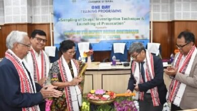 Photo of स्वास्थ्य एवं परिवार कल्याण विभाग द्वारा “औषधि नमूना संग्रहण, जांच तकनीक एवं अभियोजन” शीर्षक से एक दिवसीय प्रशिक्षण कार्यक्रम का उद्घाटन किया गया