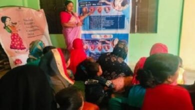 Photo of जुमेरचेक आंगनवाड़ी केंद्र में स्पर्श कुष्ठ जागरूकता कार्यक्रम