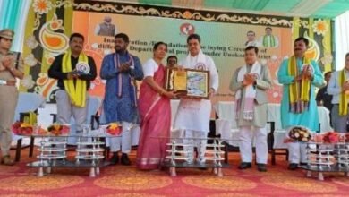 Photo of उनकोटी जिले में 37 परियोजनाओं के उद्घाटन और शिलान्यास से त्रिपुरा पूर्वोत्तर क्षेत्र में सर्वश्रेष्ठ प्रदर्शन करने वाला राज्य बनकर उभरा है, बहुआयामी विकास हुआ है: मुख्यमंत्री