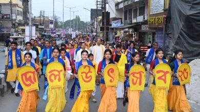 Photo of कैलाशहर में डोल उत्सव मनाया गया