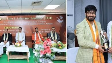 Photo of पटकथा लेखक, निर्देशक और संपादक बिप्लब गोस्वामी को सम्मानित किया गया, IIFA अवार्ड्स में बिप्लब गोस्वामी को पुरस्कार मिलना राज्य के लोगों के लिए गर्व की बात: मुख्यमंत्री