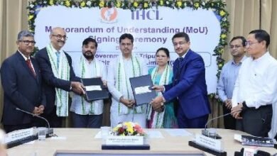 Photo of इंडियन होटल कंपनी लिमिटेड और त्रिपुरा सरकार के बीच समझौता ज्ञापन पर हस्ताक्षर वर्तमान सरकार आधुनिक त्रिपुरा के निर्माण के लिए विभिन्न नवीन योजनाओं पर काम कर रही है: मुख्यमंत्री