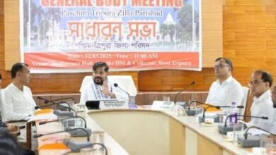 Photo of पश्चिम त्रिपुरा जिला परिषद की आम बैठक, जनप्रतिनिधि और सरकारी विभाग समन्वय से काम करेंगे तो राज्य का समग्र विकास तेज गति से आगे बढ़ेगा: पर्यटन मंत्री