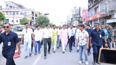 Photo of मुख्यमंत्री ने अगरतला शहर में विभिन्न विकास कार्यों का निरीक्षण किया