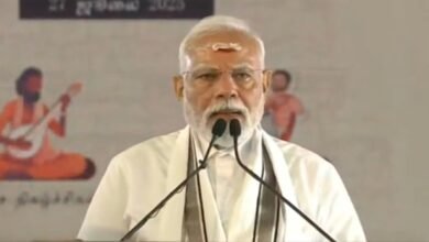 Photo of प्रधानमंत्री श्री नरेन्द्र मोदी ने तमिलनाडु के गंगईकोंडा चोलपुरम में आदि तिरुवथिराई महोत्सव को संबोधित किया