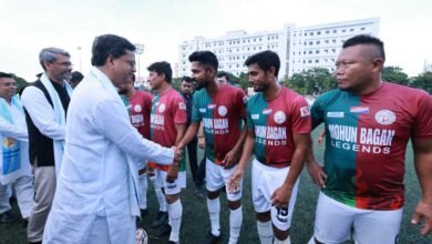 Photo of उमाकांत स्टेडियम में मैत्रीपूर्ण फुटबॉल मैच, अगरतला समेत हर जिले में आधुनिक खेल अवसंरचना विकसित की जा रही है: मुख्यमंत्री