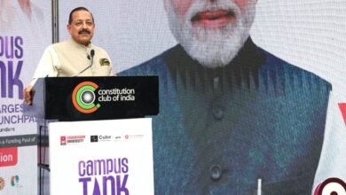 Photo of डॉ. जितेंद्र सिंह ने ‘स्टार्टअप से जुड़ी अर्थव्यवस्था’ का आह्वान किया, चंडीगढ़ विश्वविद्यालय परिसर का शुभारंभ किया