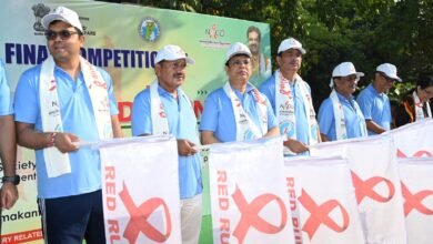 Photo of खेल मंत्री ने राज्यव्यापी रेड रन प्रतियोगिता का उद्घाटन किया, कहा कि राज्य सरकार एचआईवी/एड्स की रोकथाम और नशा मुक्त राज्य बनाने के लिए विभिन्न योजनाओं को अपनाकर काम कर रही है