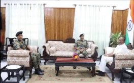 Photo of बीएसएफ पूर्वी कमान के एसडीजी ने राज्यपाल से मुलाकात की