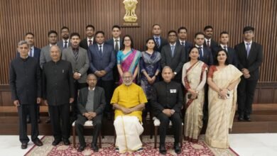 Photo of उपराष्ट्रपति ने उपराष्ट्रपति-एन्क्लेव में सिविल सेवा अधिकारी प्रशिक्षुओं के साथ बातचीत की