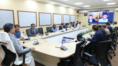 Photo of मुख्यमंत्री और AIIMS, नई दिल्ली के डायरेक्टर और दूसरे सीनियर अधिकारियों ने AIIMS, नई दिल्ली और त्रिपुरा सरकार के बीच साइन हुए MoU के मुताबिक एक्शन टेकन रिपोर्ट का रिव्यू किया