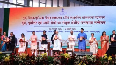 Photo of रीजनल ऑफिशियल लैंग्वेज कॉन्फ्रेंस, केंद्र सरकार बच्चों को उनकी मातृभाषा में प्राइमरी एजुकेशन देने के लिए काम कर रही है: केंद्रीय गृह मंत्री, रीजनल भाषा हमारी पहचान और आत्मा है: मुख्यमंत्री