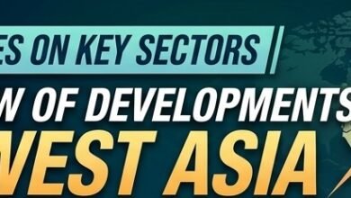 Photo of पश्चिम एशिया में जारी घटनाक्रमों के मद्देनजर प्रमुख क्षेत्रों पर नवीनतम जानकारी