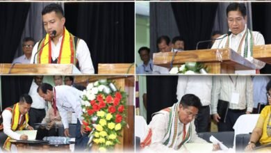 Photo of ADC के चीफ एग्जीक्यूटिव मेंबर और एग्जीक्यूटिव मेंबर्स का शपथ ग्रहण